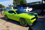 Dodge Challenger on Forgiato Wheels Green (F2.04-C) 2017 года
